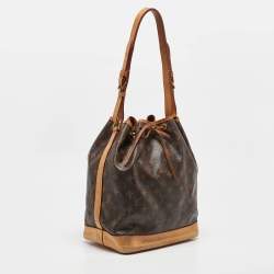 Louis Vuitton Monogram Canvas and Leather Noe Bag