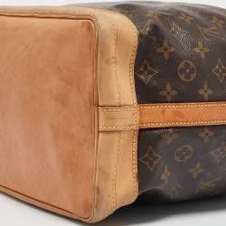 Louis Vuitton Monogram Canvas and Leather Noe Bag