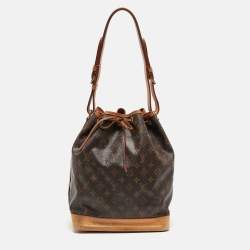Louis Vuitton Monogram Canvas and Leather Noe Bag