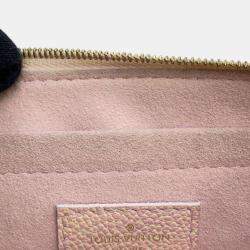 Louis Vuitton Pink	Monogram	Empreinte	Leather Multi Pochette	Accessoires Shoulder Bag