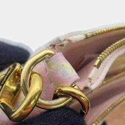 Louis Vuitton Pink	Monogram	Empreinte	Leather Multi Pochette	Accessoires Shoulder Bag