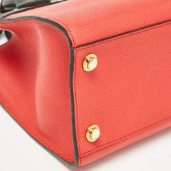 مملوكة مسبقًا Louis Vuitton Red/Black Leather City Steamer PM Bag