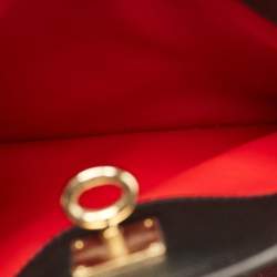 مملوكة مسبقًا Louis Vuitton Red/Black Leather City Steamer PM Bag