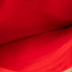 مملوكة مسبقًا Louis Vuitton Red/Black Leather City Steamer PM Bag