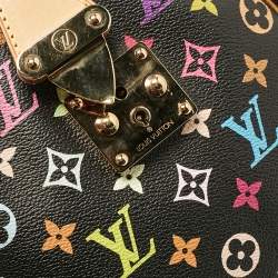 Louis Vuitton Black/Multicolor Monogram Canvas Keepall 45 Bag