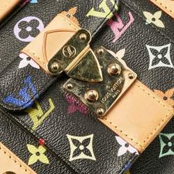 Louis Vuitton Black/Multicolor Monogram Canvas Keepall 45 Bag