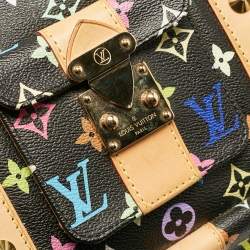 Louis Vuitton Black/Multicolor Monogram Canvas Keepall 45 Bag