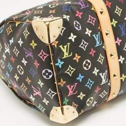 Louis Vuitton Black/Multicolor Monogram Canvas Keepall 45 Bag