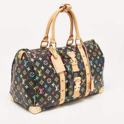 Louis Vuitton Black/Multicolor Monogram Canvas Keepall 45 Bag