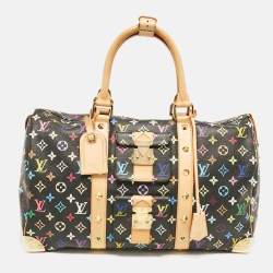 Louis Vuitton Black/Multicolor Monogram Canvas Keepall 45 Bag