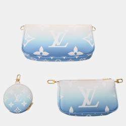 Louis Vuitton Blue/White Canvas Monogram Multi Pochette Accessoires Shoulder Bag