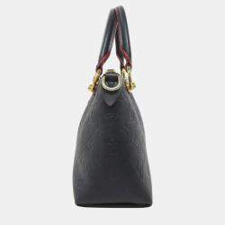Louis Vuitton Marine Rouge Empreinte V Tote BB Handbag