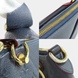 Louis Vuitton Marine Rouge Empreinte V Tote BB Handbag