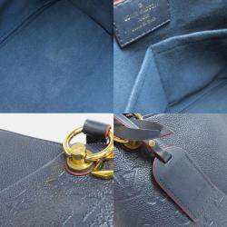 Louis Vuitton Marine Rouge Empreinte V Tote BB Handbag
