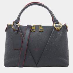 Louis Vuitton Marine Rouge Empreinte V Tote BB Handbag