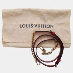 Louis Vuitton Red Monogram Vernis Trunk Clutch Shoulder Bag