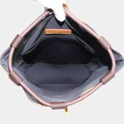 Pre Owned Louis Vuitton Monogram Stripe LV X Nigo Randonnee Shoulder Bag