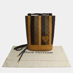 Pre Owned Louis Vuitton Monogram Stripe LV X Nigo Randonnee Shoulder Bag