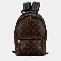 Louis Vuitton Brown PVC Leather Monogram Palm Springs PM Backpack