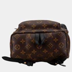 Louis Vuitton Brown PVC Leather Monogram Palm Springs PM Backpack