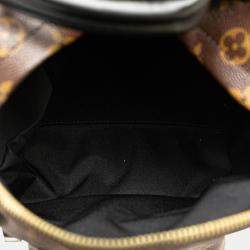 Louis Vuitton Brown PVC Leather Monogram Palm Springs PM Backpack