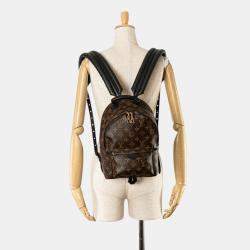 Louis Vuitton Brown PVC Leather Monogram Palm Springs PM Backpack