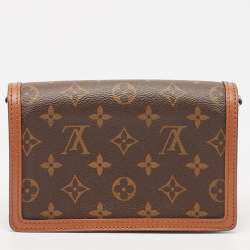 Louis Vuitton Monogram Reverse Canvas Dauphine Wallet on Chain