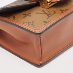 Louis Vuitton Monogram Reverse Canvas Dauphine Wallet on Chain