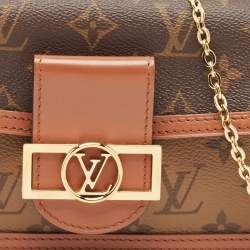 Louis Vuitton Monogram Reverse Canvas Dauphine Wallet on Chain