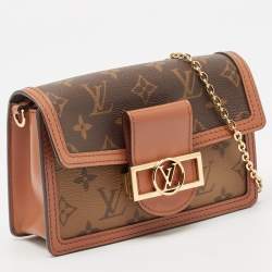 Louis Vuitton Monogram Reverse Canvas Dauphine Wallet on Chain