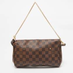 Louis Vuitton Damier Ebene Canvas Favorite MM Bag