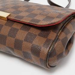 Louis Vuitton Damier Ebene Canvas Favorite MM Bag