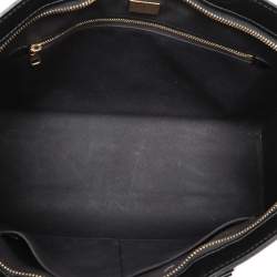 Pre Owned Louis Vuitton Black Magnetique Monogram Vernis Brea NM MM Bag