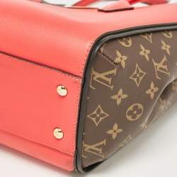 Pre Owned Louis Vuitton Cherry Monogram Canvas and Leather Kimono Bag