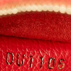 Pre Owned Louis Vuitton Cherry Monogram Canvas and Leather Kimono Bag