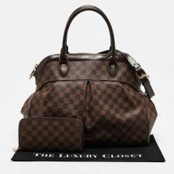 مملوكة مسبقًا Louis Vuitton Damier Ebene Canvas Trevi GM Bag w/ Zippy Wallet