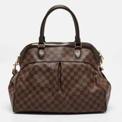 مملوكة مسبقًا Louis Vuitton Damier Ebene Canvas Trevi GM Bag w/ Zippy Wallet