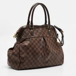 مملوكة مسبقًا Louis Vuitton Damier Ebene Canvas Trevi GM Bag w/ Zippy Wallet