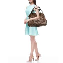 مملوكة مسبقًا Louis Vuitton Damier Ebene Canvas Trevi GM Bag w/ Zippy Wallet