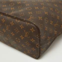 Louis Vuitton Monogram Canvas Neverfull MM Bag
