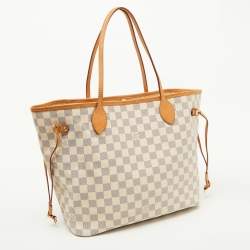 Louis Vuitton Damier Azur Canvas Neverfull MM Bag