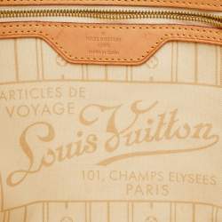 Louis Vuitton Damier Azur Canvas Neverfull MM Bag