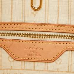 Louis Vuitton Damier Azur Canvas Neverfull MM Bag