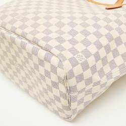 Louis Vuitton Damier Azur Canvas Neverfull MM Bag