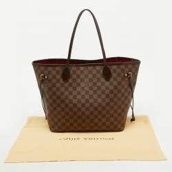 Louis Vuitton Damier Ebene Canvas Neverfull MM Bag