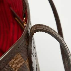 Louis Vuitton Damier Ebene Canvas Neverfull MM Bag