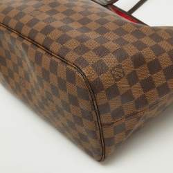 Louis Vuitton Damier Ebene Canvas Neverfull MM Bag