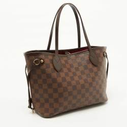 Louis Vuitton Damier Ebene Canvas Neverfull PM Bag