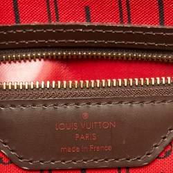 Louis Vuitton Damier Ebene Canvas Neverfull PM Bag