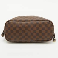 Louis Vuitton Damier Ebene Canvas Neverfull PM Bag